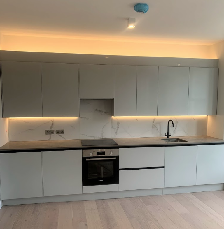 Kitchen lighting installation in Milton Keynes