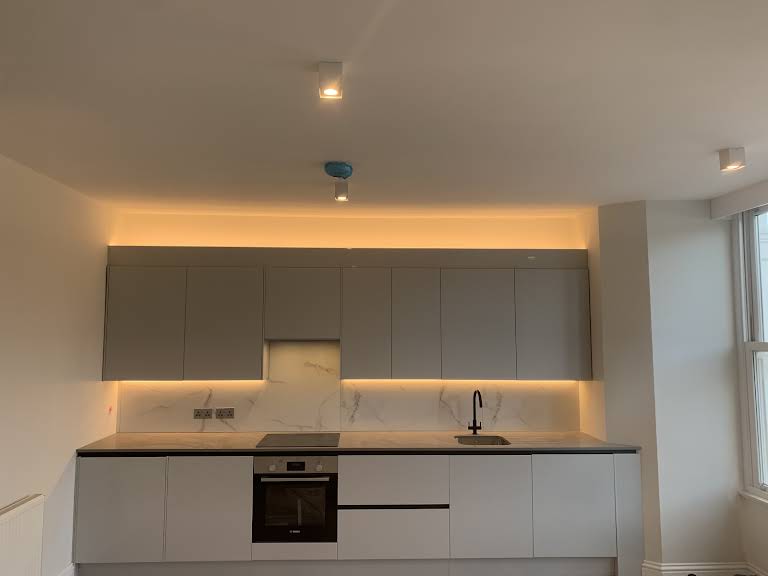 Kitchen lighting installation in Milton Keynes