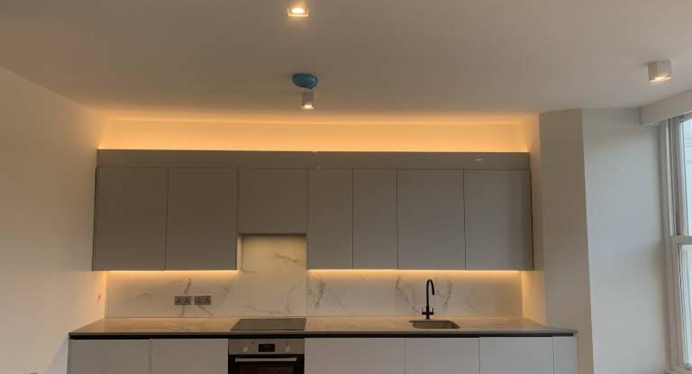 Kitchen lighting installation in Milton Keynes