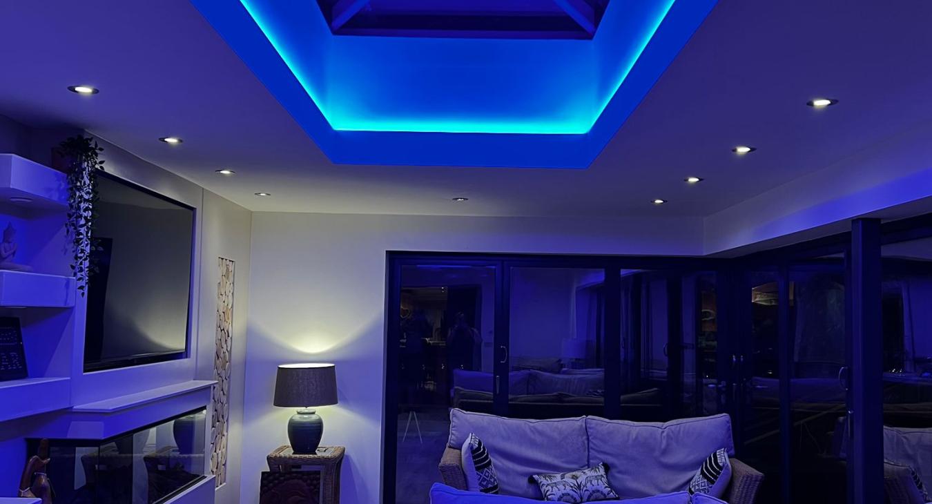 LED strip installation in Woburn Sands